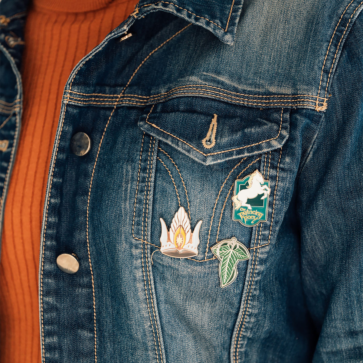 Productafbeelding Heer der Ringen - Symbolen Pins 4-delige Set