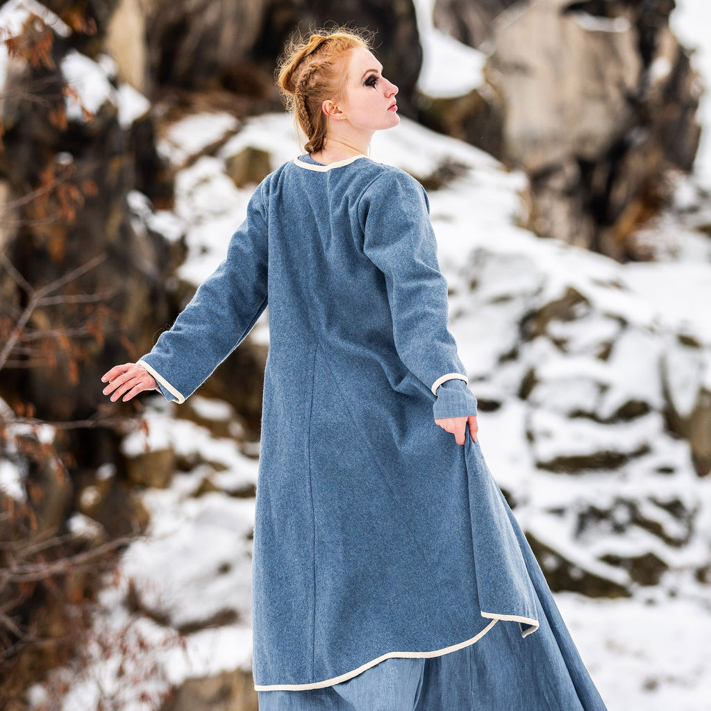 Produktbild Mittelalter Birka-Mantel blau