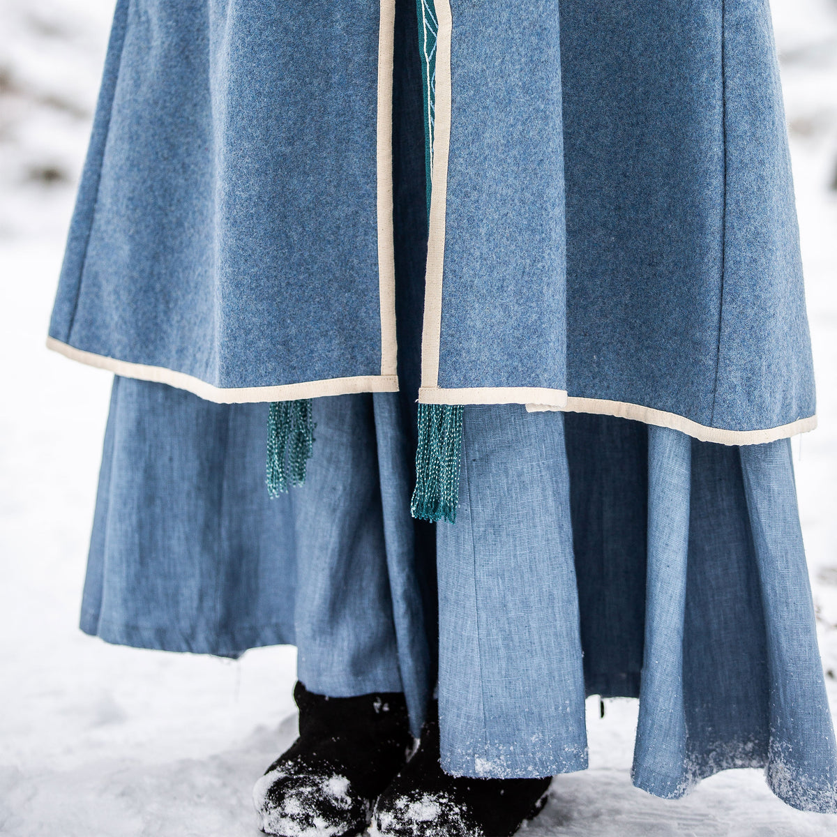 Produktbild Mittelalter Birka-Mantel blau