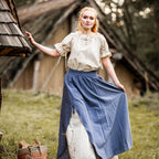 Produktbild Mittelalter Rock Doppellagig blau-beige