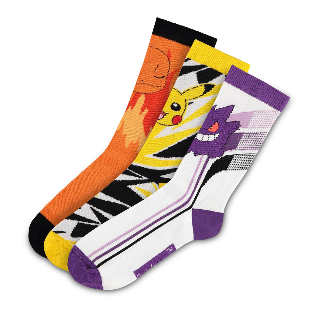 Produktbild Pokemon - Crew Socken 3er Set