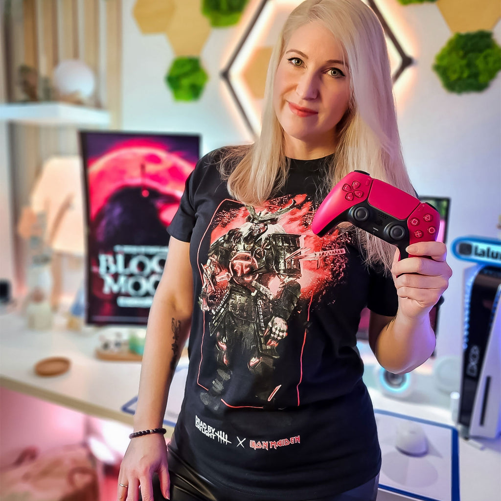 Image produit Dead by Daylight x Iron Maiden - Oni Samurai Eddie Killer T-Shirt