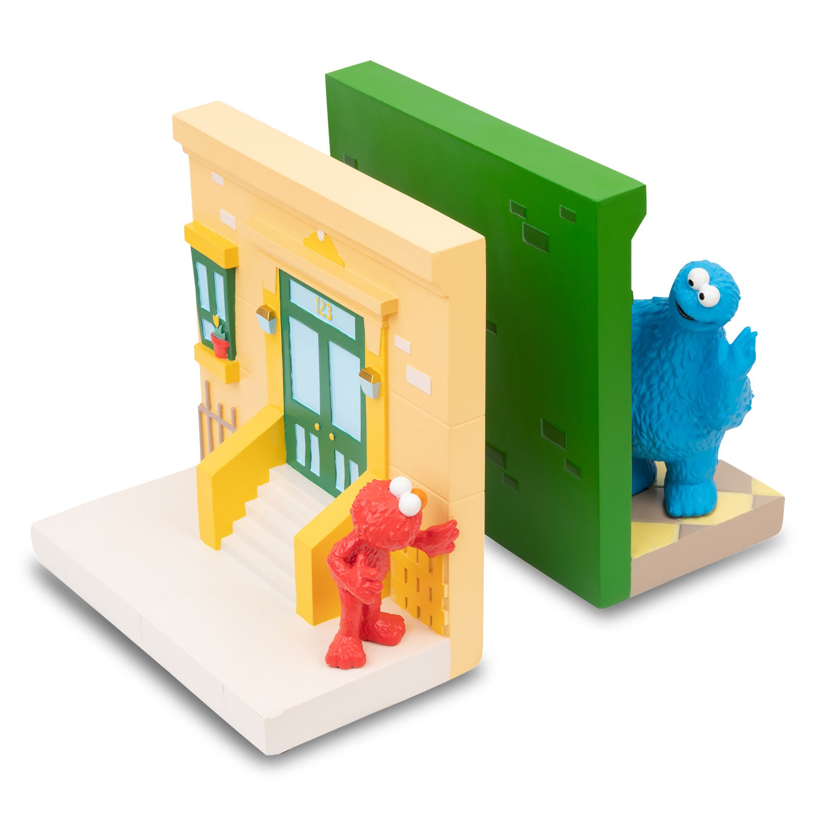 Produktbild Sesamstraße - Krümelmonster und Elmo Buchstützen