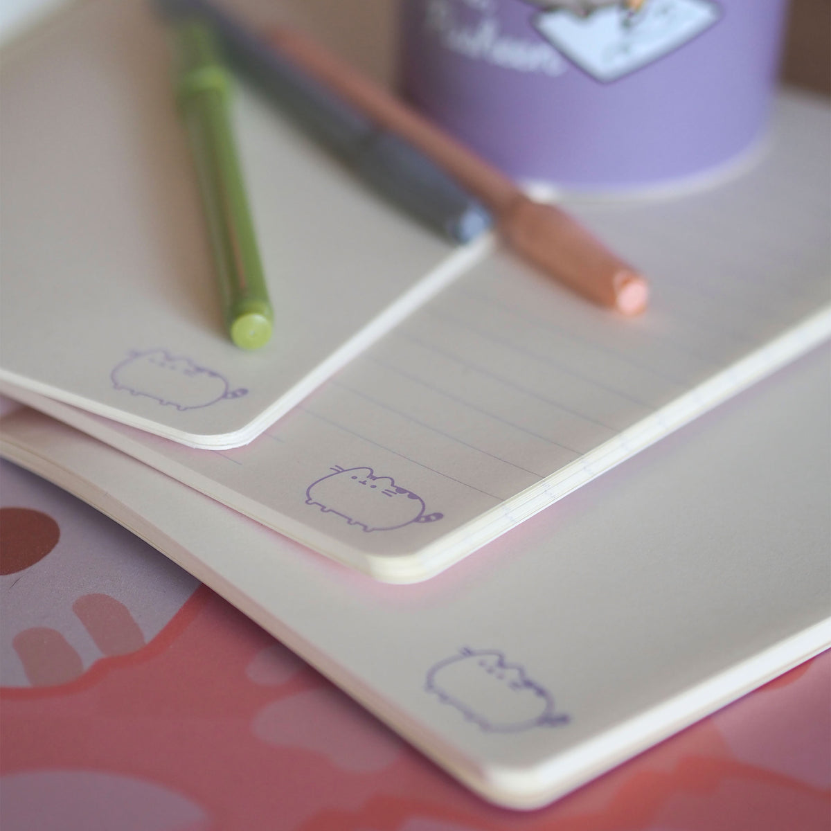 Produktbild Pusheen - Moments Notizbücher 3er Set