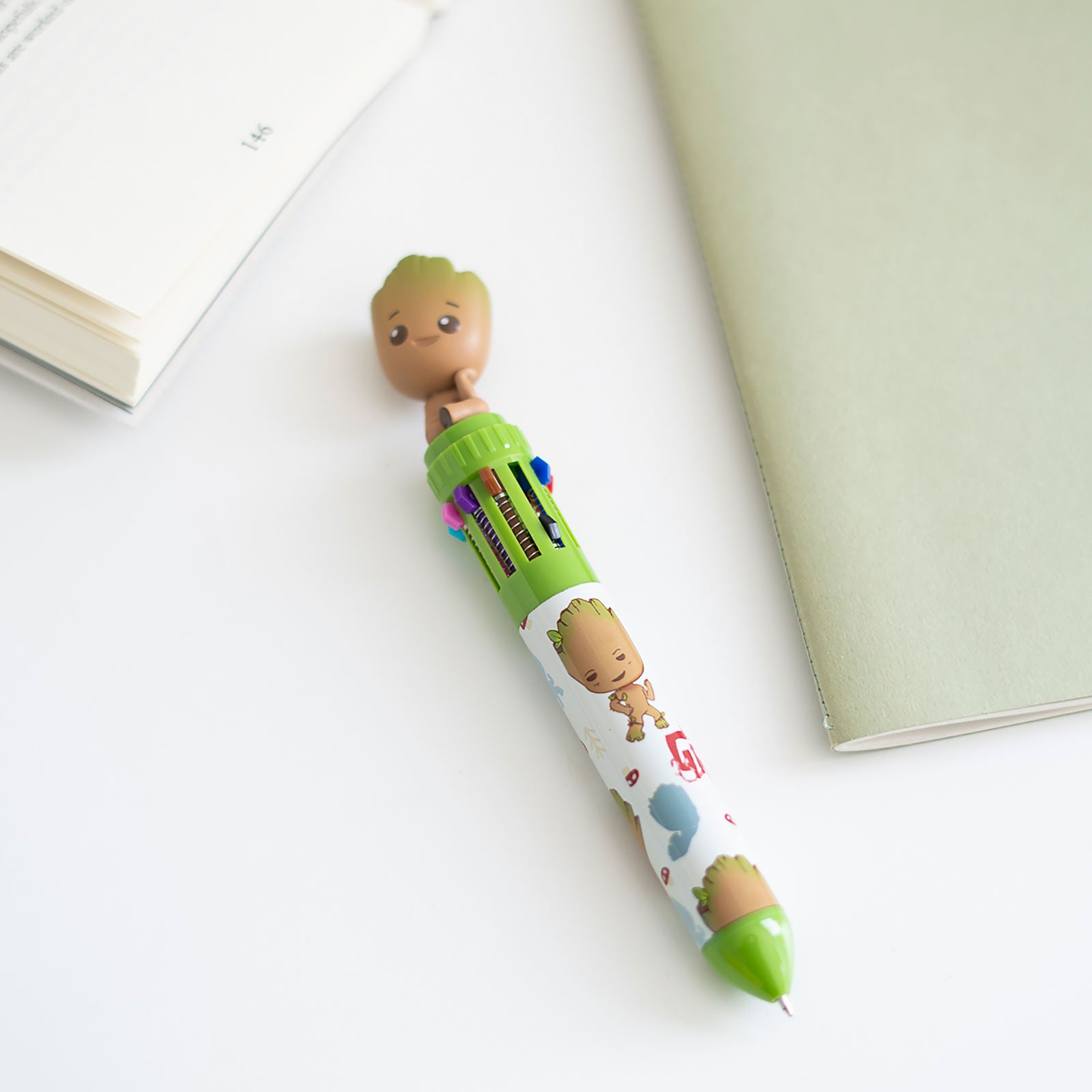 Image produit Les Gardiens de la Galaxie - Stylo 3D Groot 10 couleurs