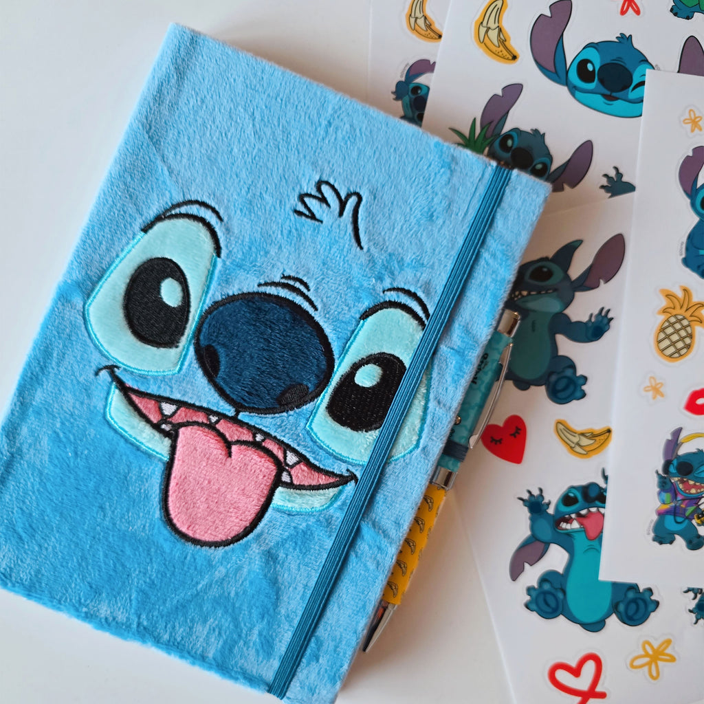 Image produit Carnet en peluche Stitch avec stylo projecteur - Lilo & Stitch