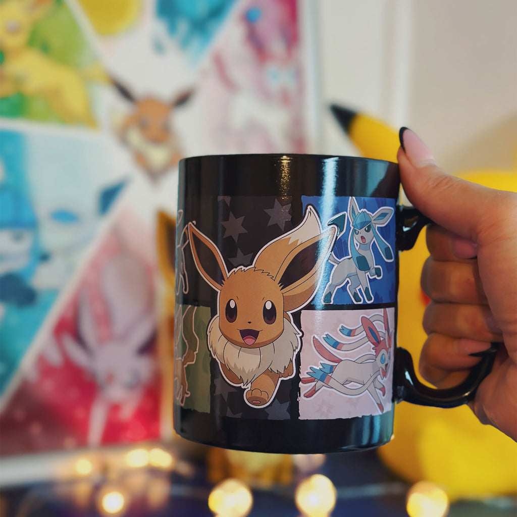 Image produit Pokemon - Mug à effet thermique des évolutions d'Evoli