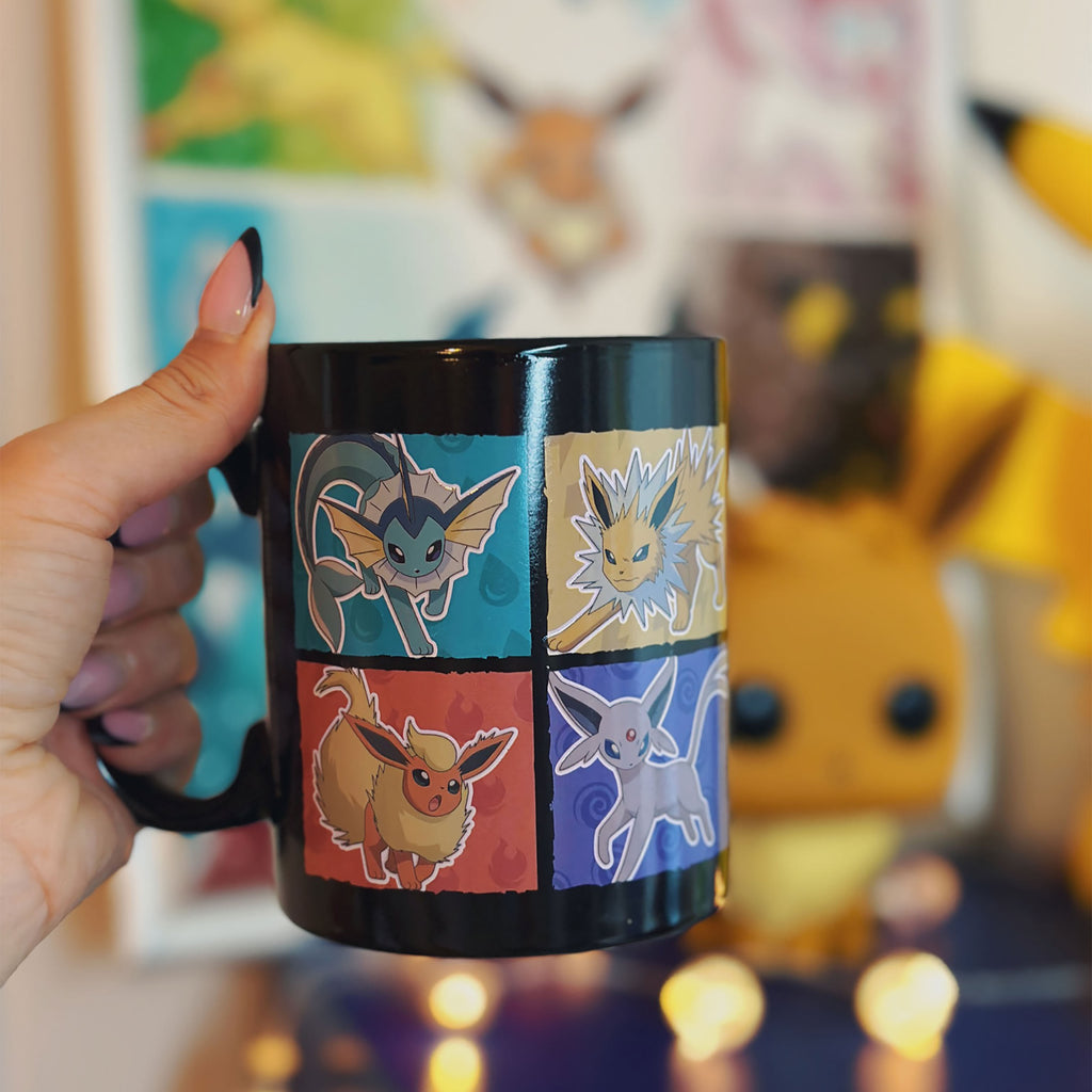 Image produit Pokemon - Mug à effet thermique des évolutions d'Evoli