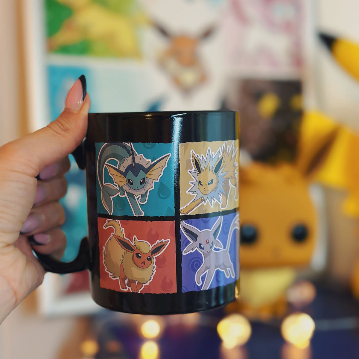 Image produit Pokemon - Mug à effet thermique des évolutions d'Evoli