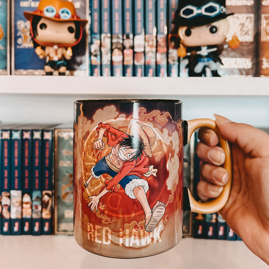 Produktbild One Piece - Luffy & Sabo Thermoeffekt Tasse