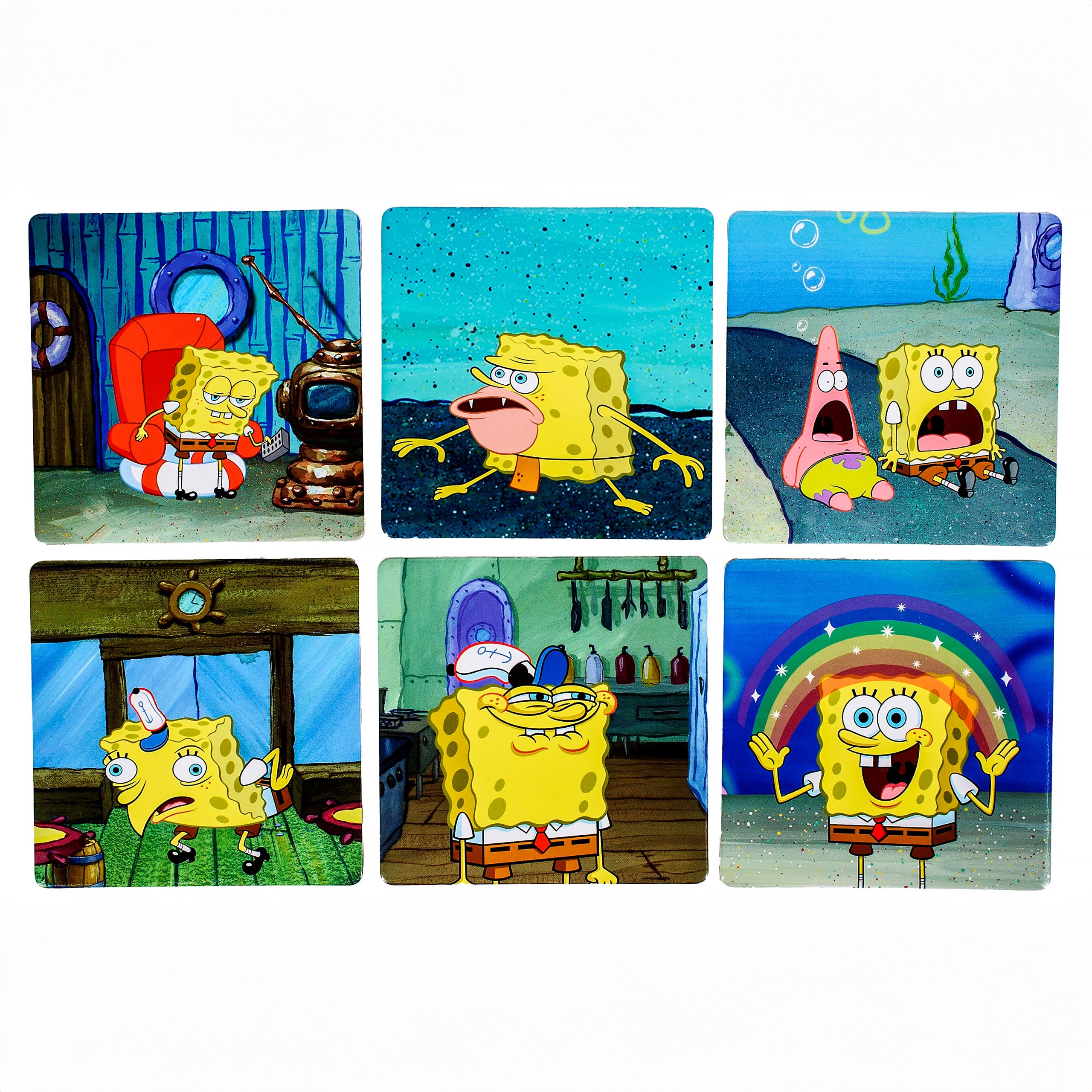 Productafbeelding SpongeBob - Bikini Bottom Onderzetters set van 6