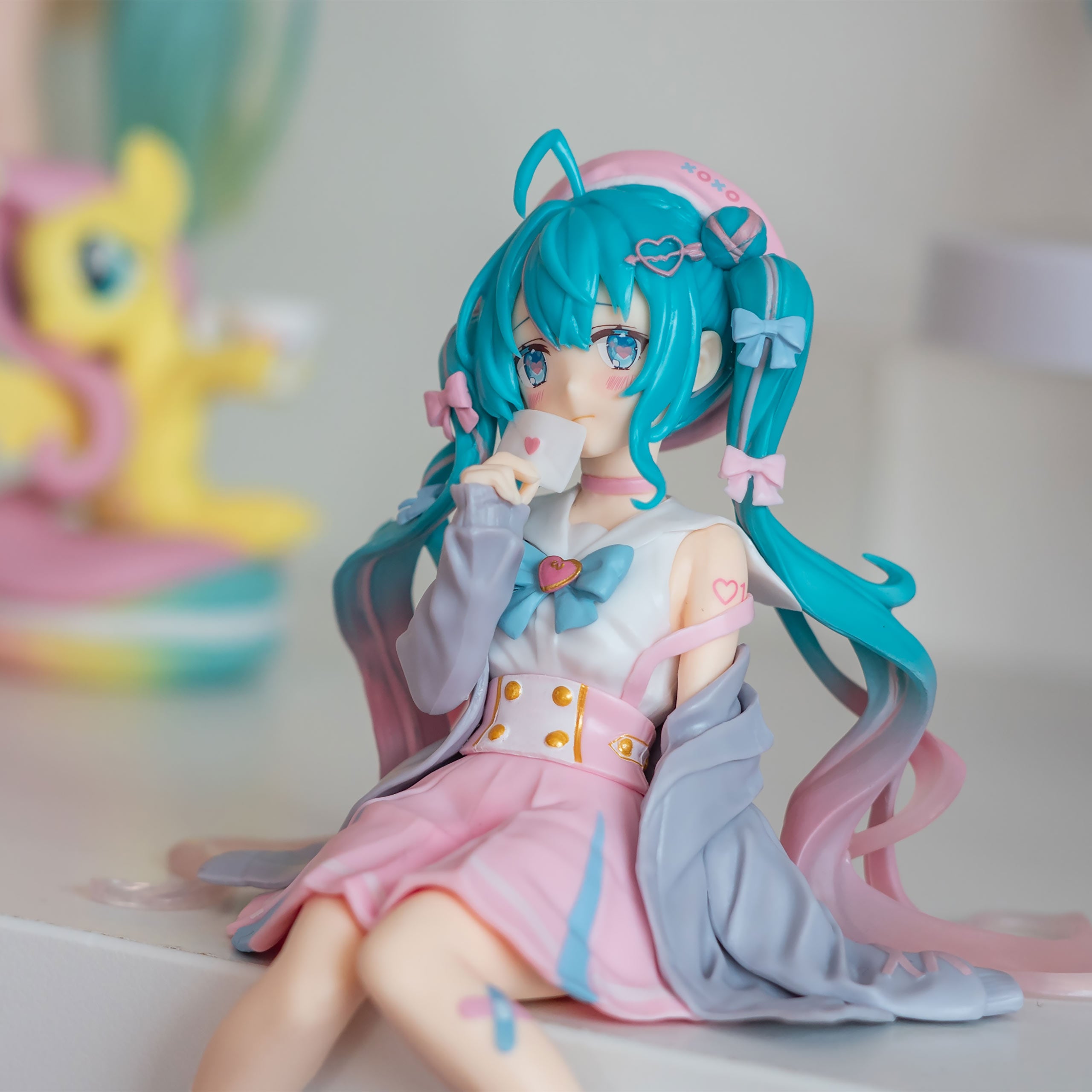 Image produit Hatsune Miku - Figurine Noodle Stopper Love Sailor Version Gris