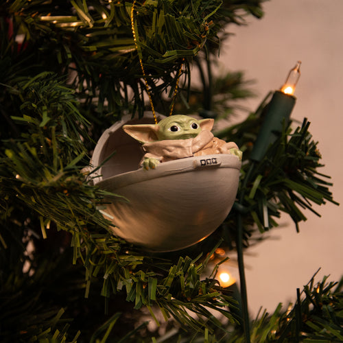 Image produit Grogu dans une poussette Ornement de sapin de Noël - Star Wars The Mandalorian