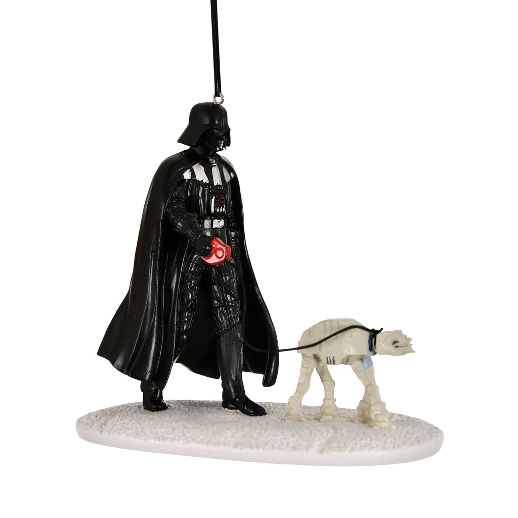 Productafbeelding Star Wars - Darth Vader met AT-AT Kerstboomversiering