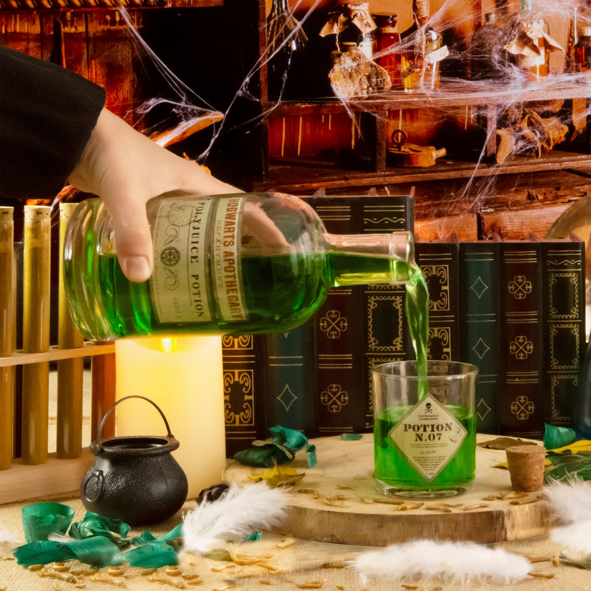 Productafbeelding Harry Potter - Karaf met Polyjuice Potion Glass Set
