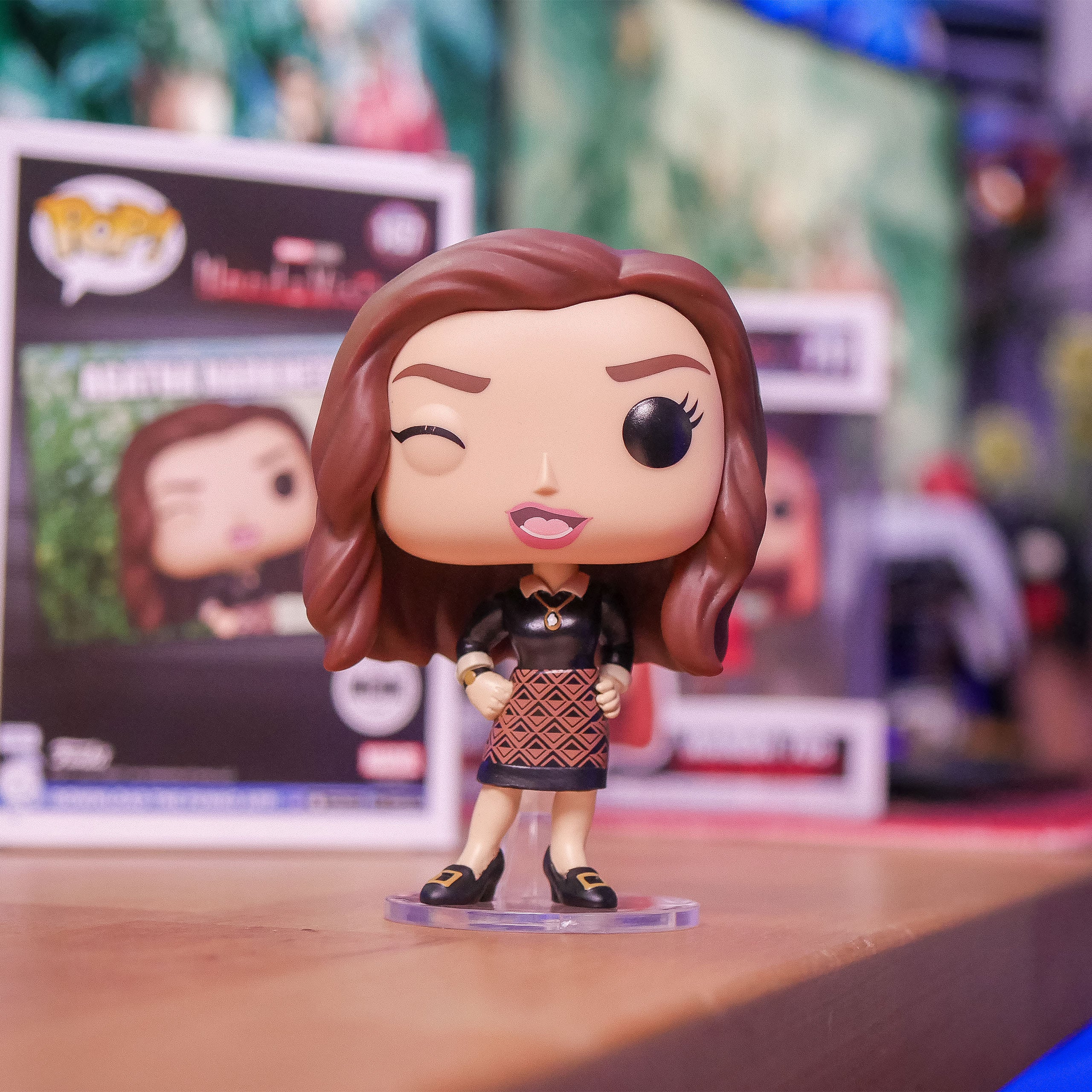 Productafbeelding WandaVision - Agatha Harkness Funko Pop Meme Bobblehead Figuur