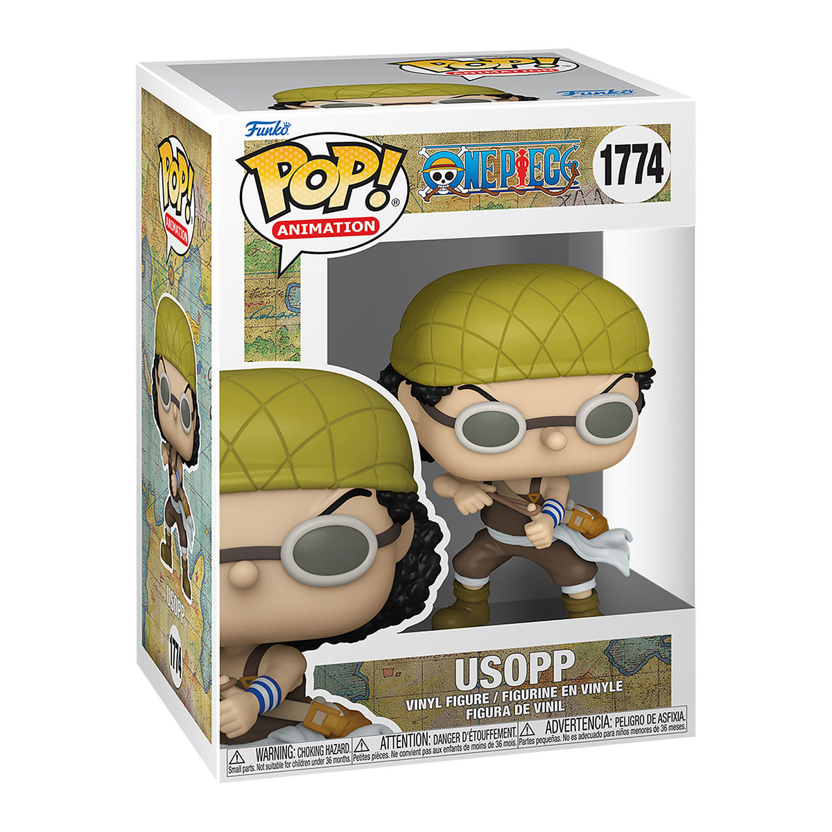 Image produit One Piece - Usopp Refresh Figurine Funko Pop