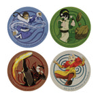 Image produit Avatar The Last Airbender - Sous-verres en métal des personnages