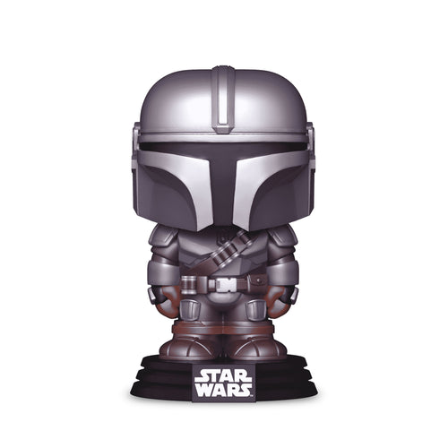 Productafbeelding Mando Holiday Funko Pop Bobblehead Figuur - Star Wars The Mandalorian