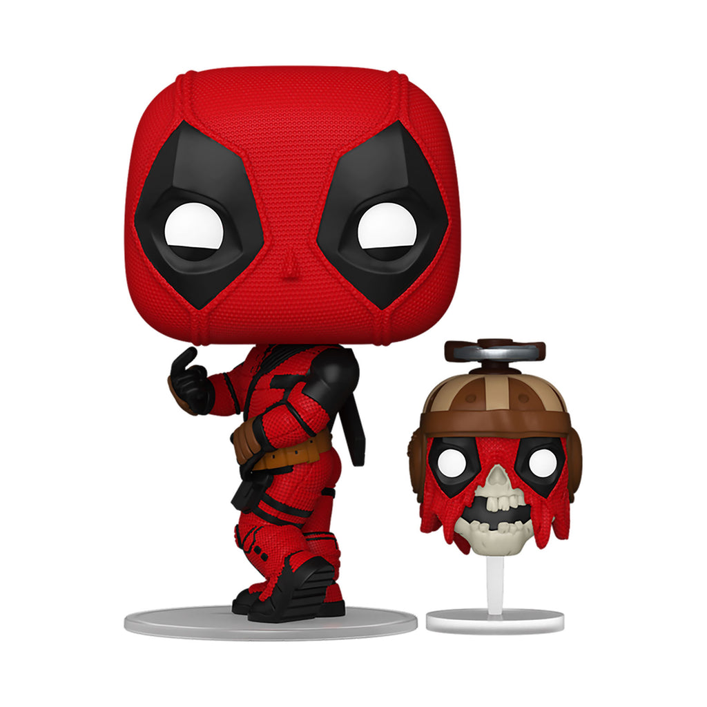 Image produit Deadpool avec Headpool Funko Pop Figurine à tête branlante