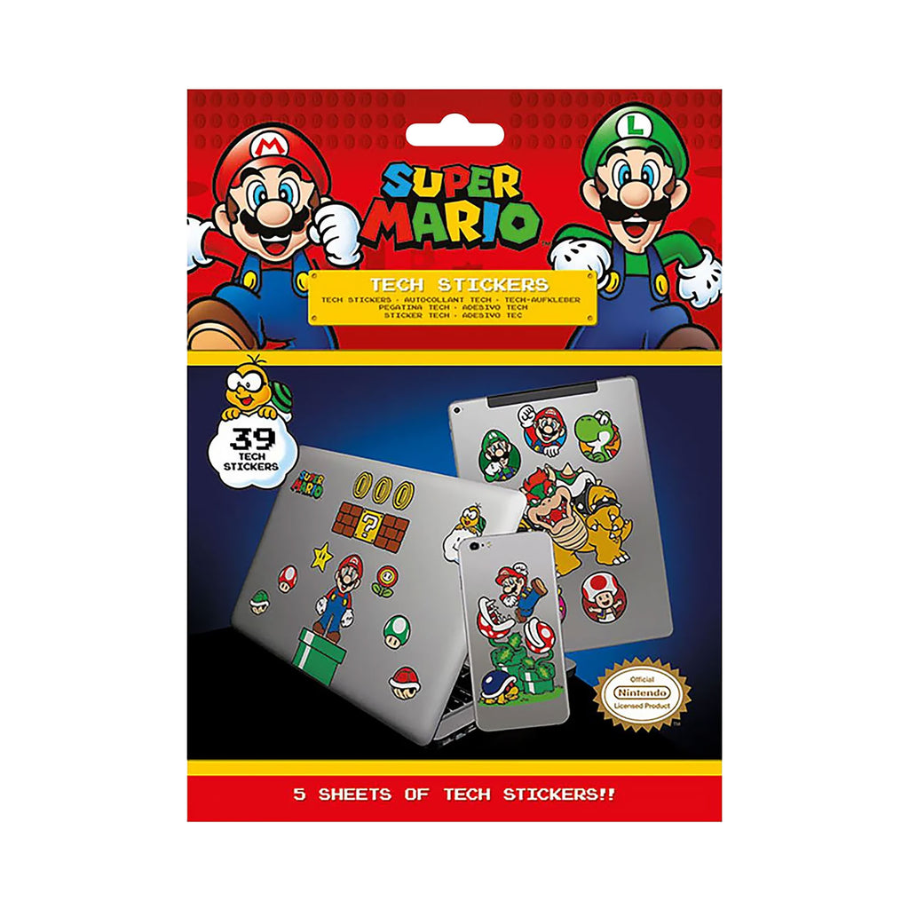 Produktbild Super Mario - Mushroom Kingdom Aufkleber