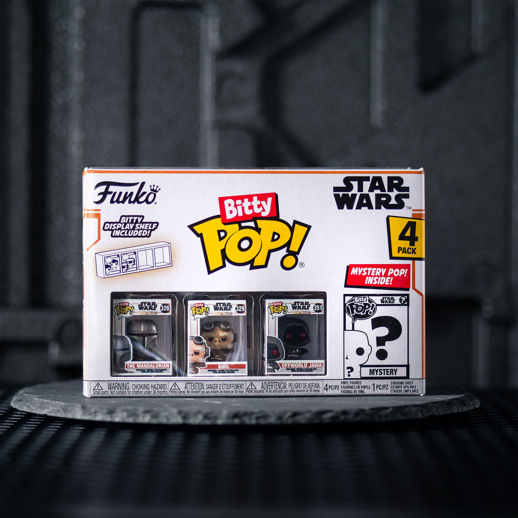 Image produit Star Wars The Mandalorian - Funko Bitty Pop Ensemble de 4 figurines Série 2