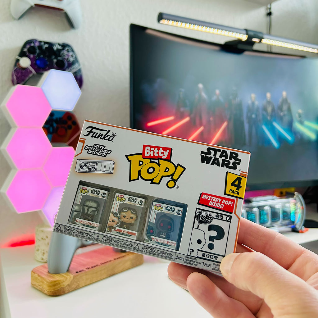 Image produit Star Wars The Mandalorian - Funko Bitty Pop Ensemble de 4 figurines Série 2