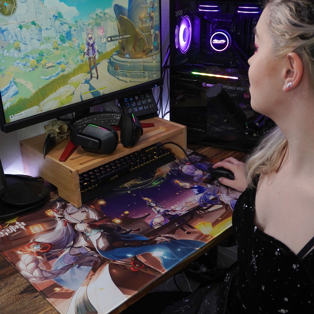 Image produit Genshin Impact - Tapis de souris Fleeting Colors in Flight