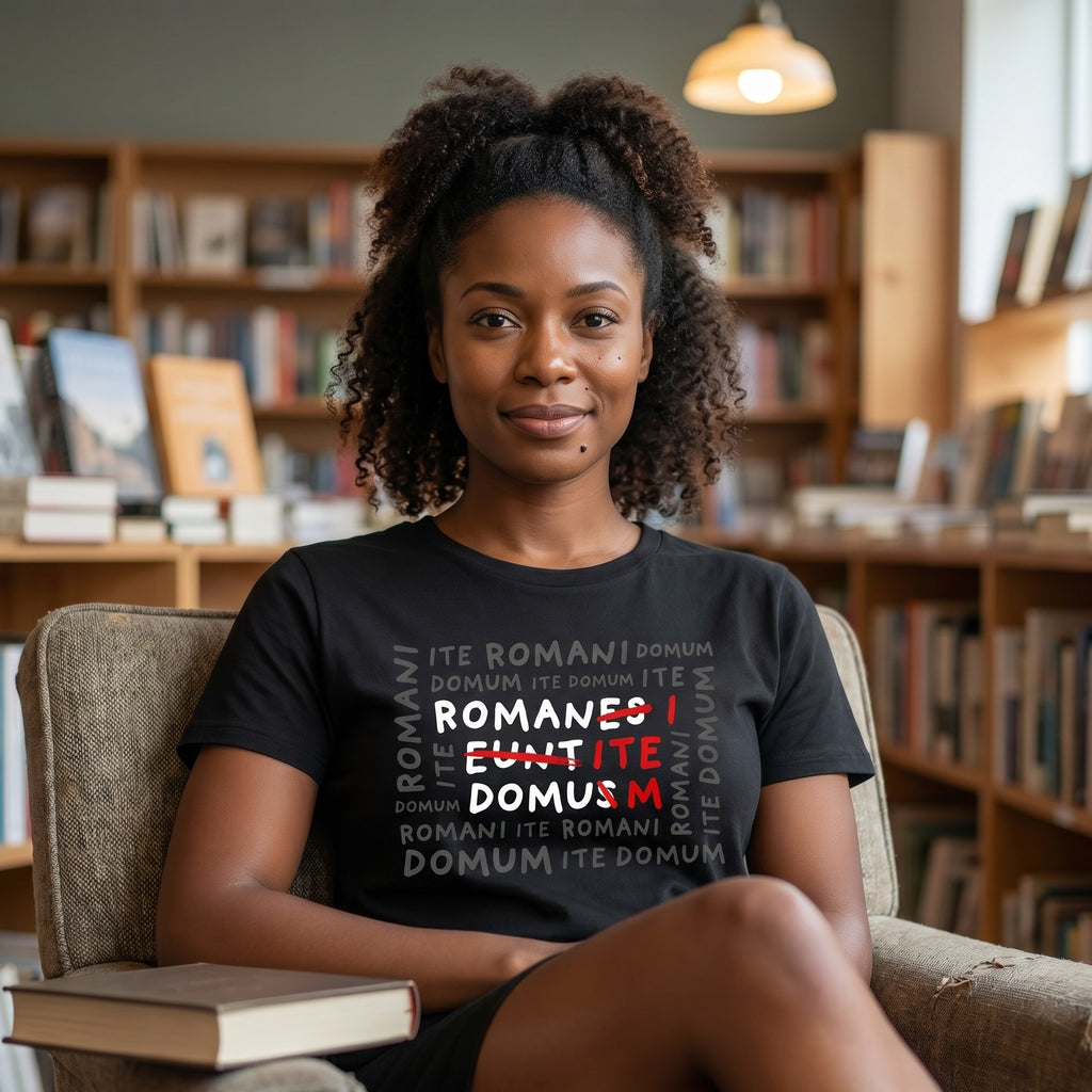 Productafbeelding Romani Ite Domum T-Shirt voor Monty Python Fans