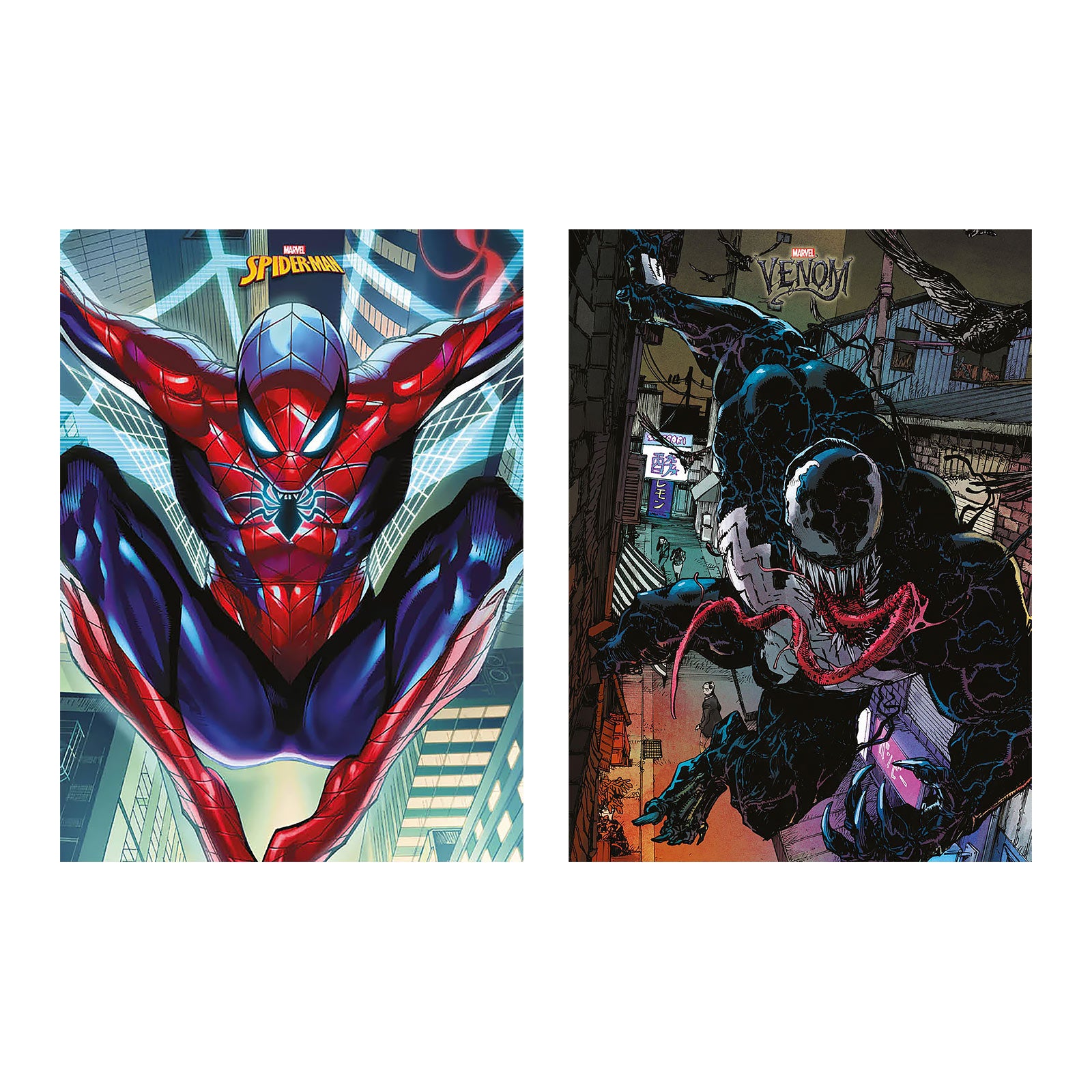 Productafbeelding Marvel - Spider-Man & Venom Posters Set van 2