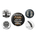 Productafbeelding Harry Potter - Magic Button 5-delige set