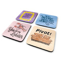 Productafbeelding Friends - Quotes Onderzetter Set van 4