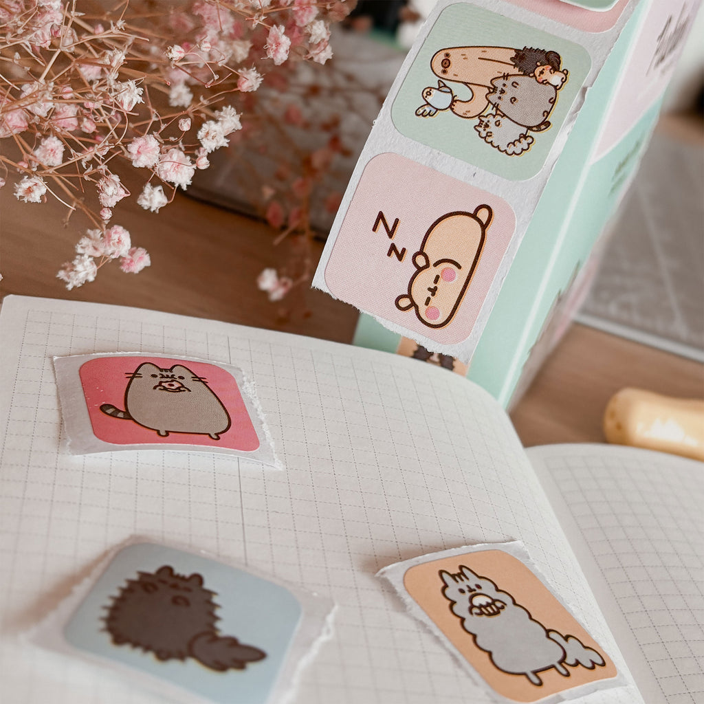 Image produit Pusheen - Rouleau d'autocollants Collection de personnages