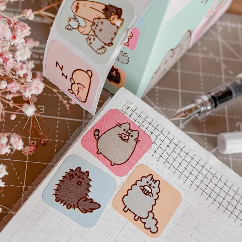 Image produit Pusheen - Rouleau d'autocollants Collection de personnages