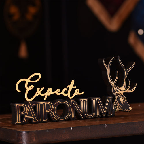 Productafbeelding Expecto Patronum Houten Decoratiebord - Harry Potter