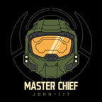 Image produit T-shirt Master Chief pour les fans de Halo noir