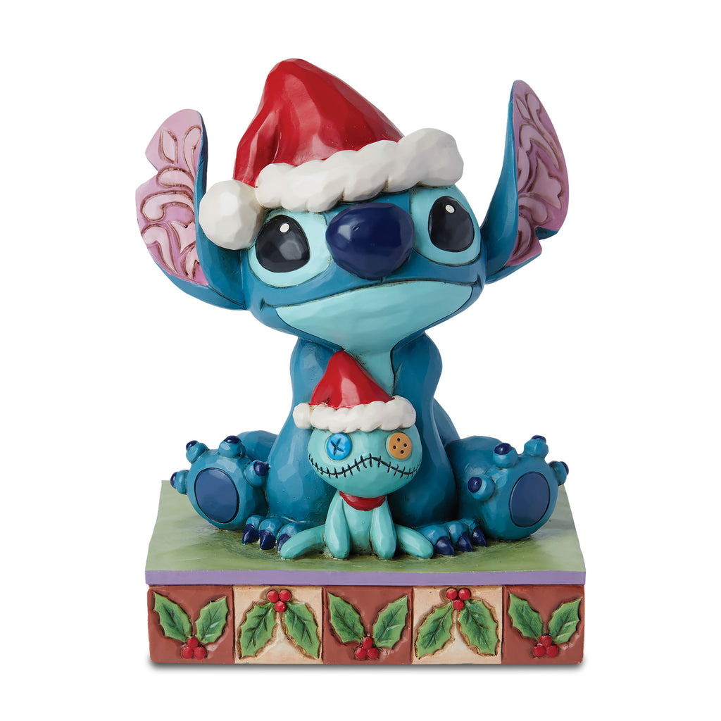 Productafbeelding Stitch Santa met Quirk Figuur - Lilo & Stitch