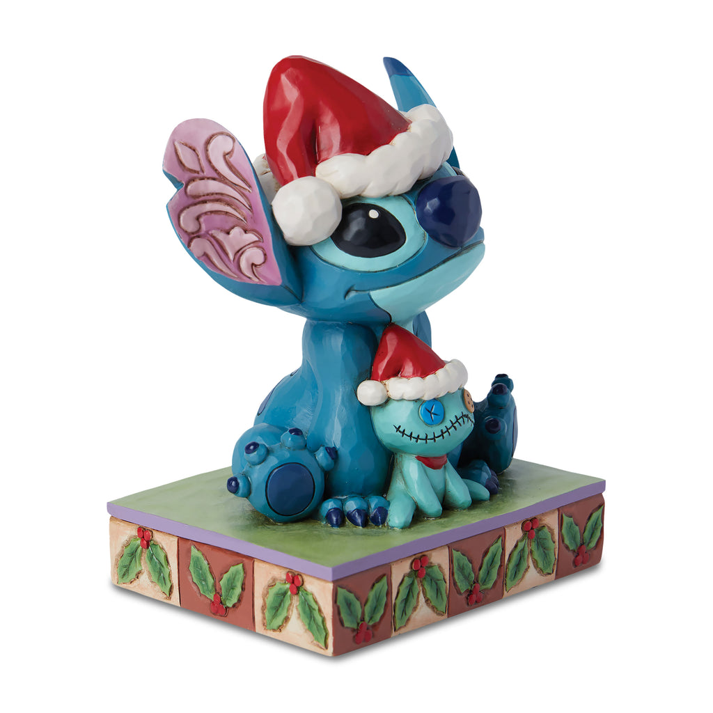 Productafbeelding Stitch Santa met Quirk Figuur - Lilo & Stitch