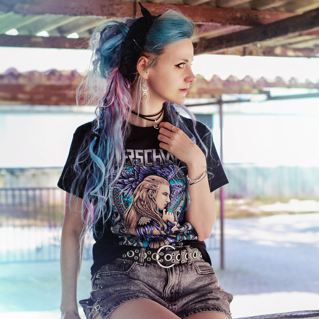 Productafbeelding Feuerschwanz - Morrigan T-Shirt zwart
