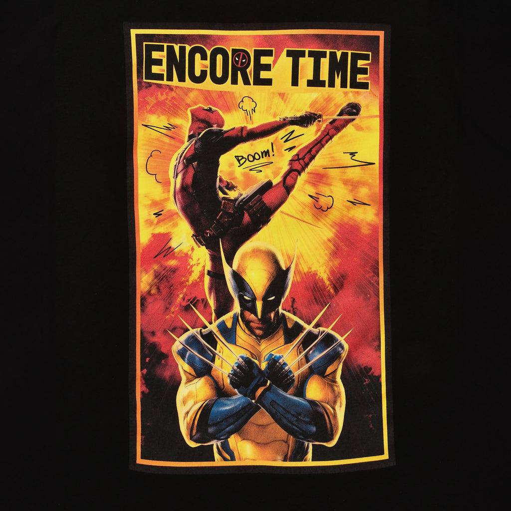 Productafbeelding Deadpool en Wolverine - Encore Time T-Shirt zwart