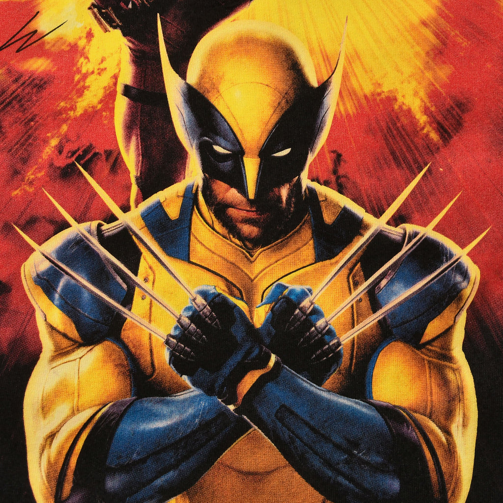 Productafbeelding Deadpool en Wolverine - Encore Time T-Shirt zwart