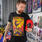 Productafbeelding Deadpool en Wolverine - Encore Time T-Shirt zwart