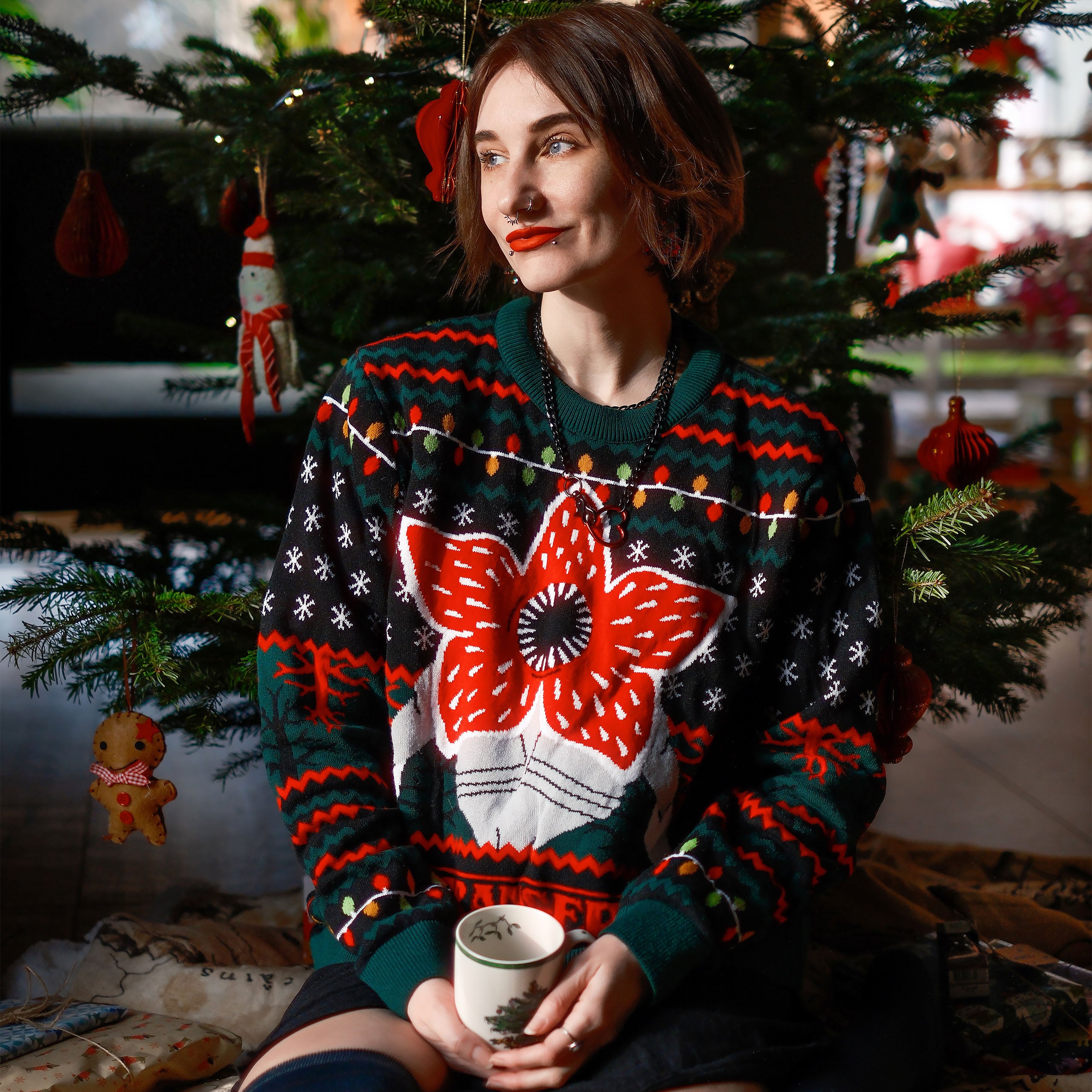 Produktbild Stranger Things - Demogorgon Strickpullover