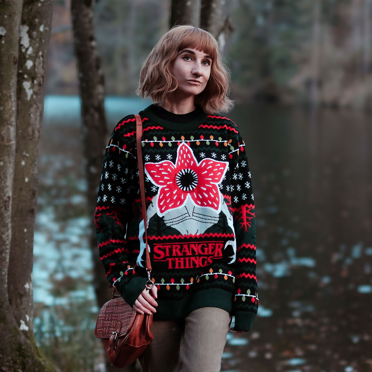 Produktbild Stranger Things - Demogorgon Strickpullover