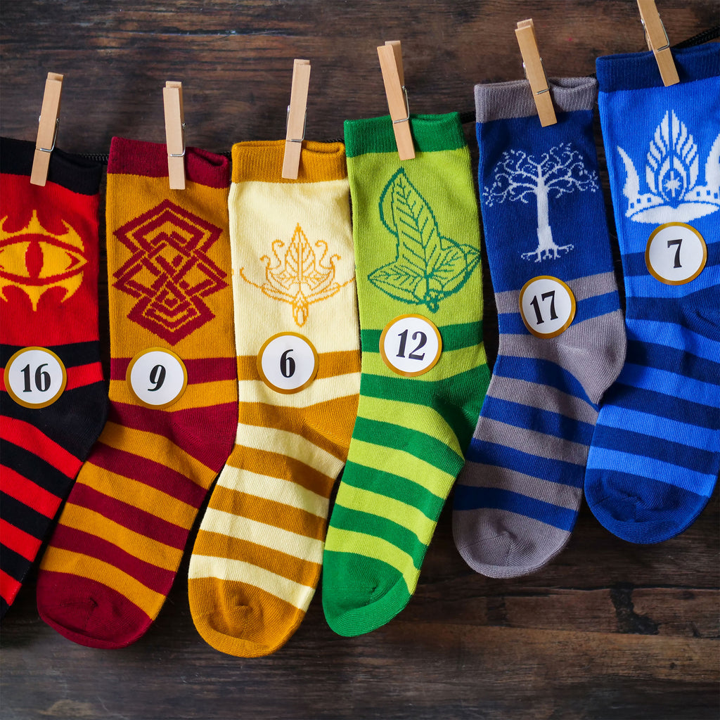 Produktbild Der Herr der Ringe Socken Adventskalender zum Befüllen
