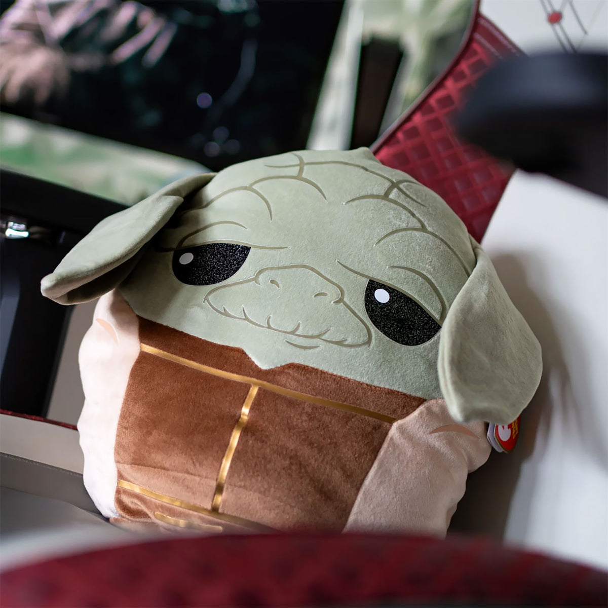 Produktbild Yoda Squishy Beanies Plüsch Kissen 35cm - Star Wars