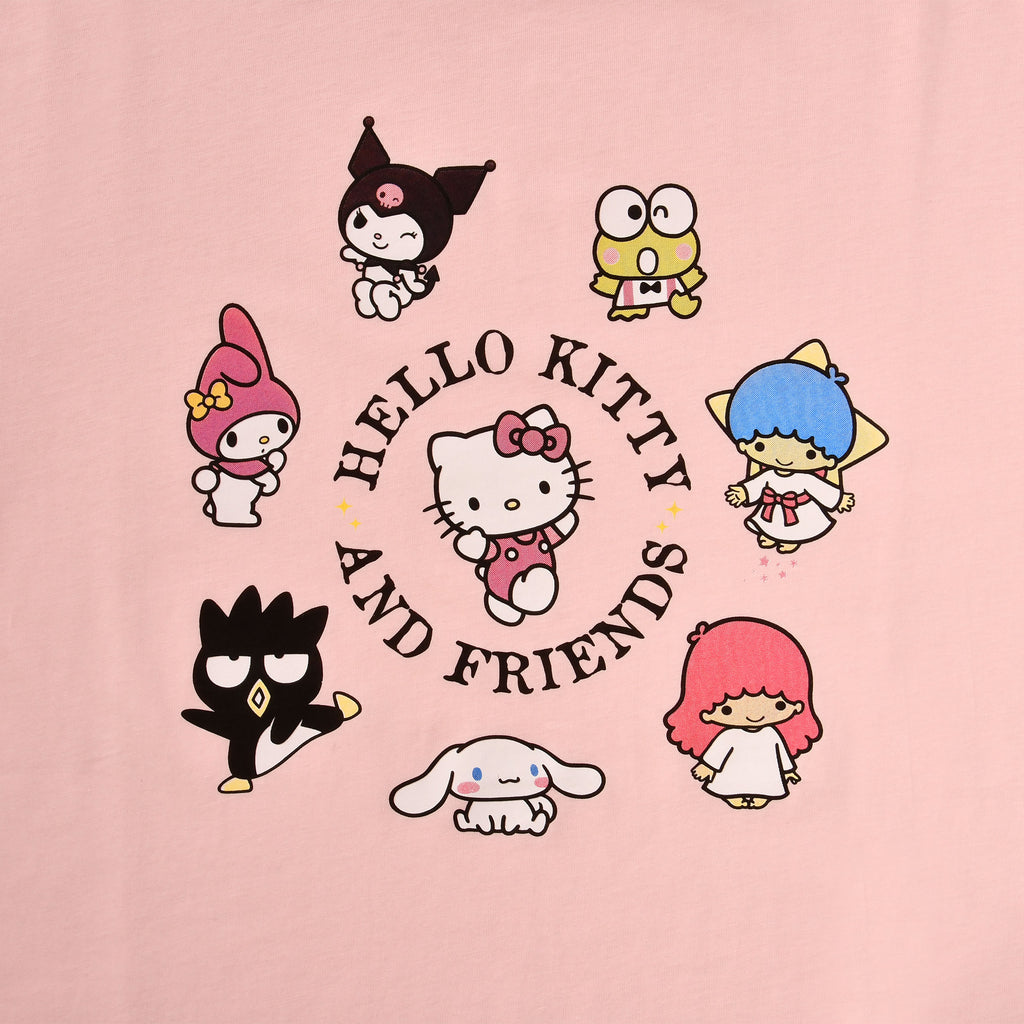 Productafbeelding Hello Kitty and Friends T-shirt roze