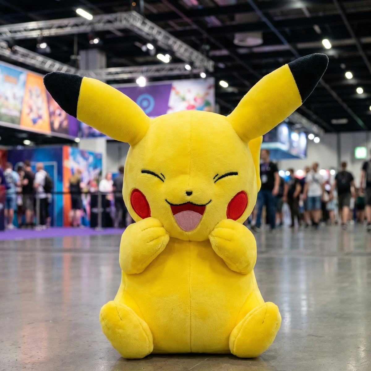 Image produit Figurine en peluche Pikachu 20cm - Pokemon