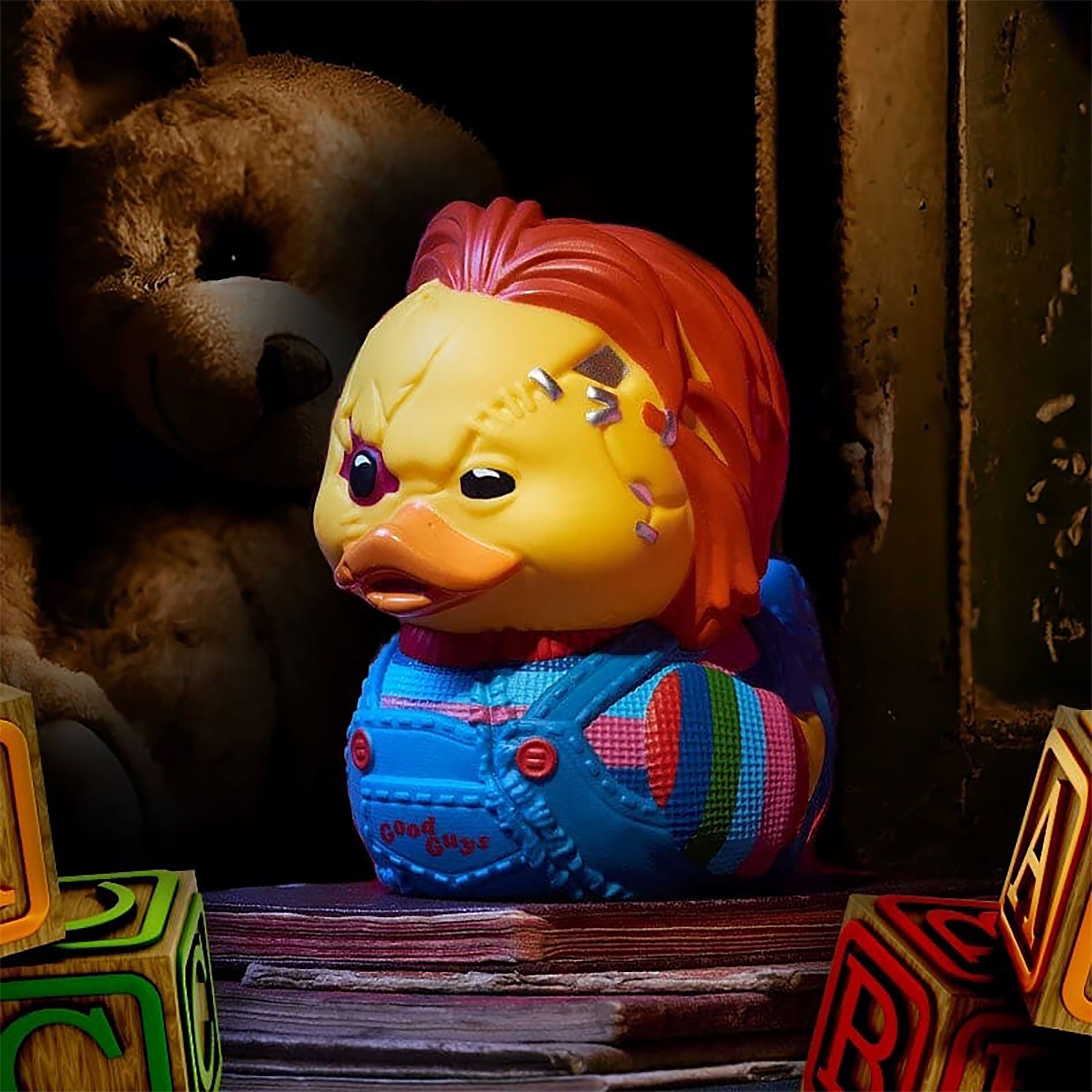 Productafbeelding Chucky - Scarred Chucky TUBBZ Decoratieve Eend