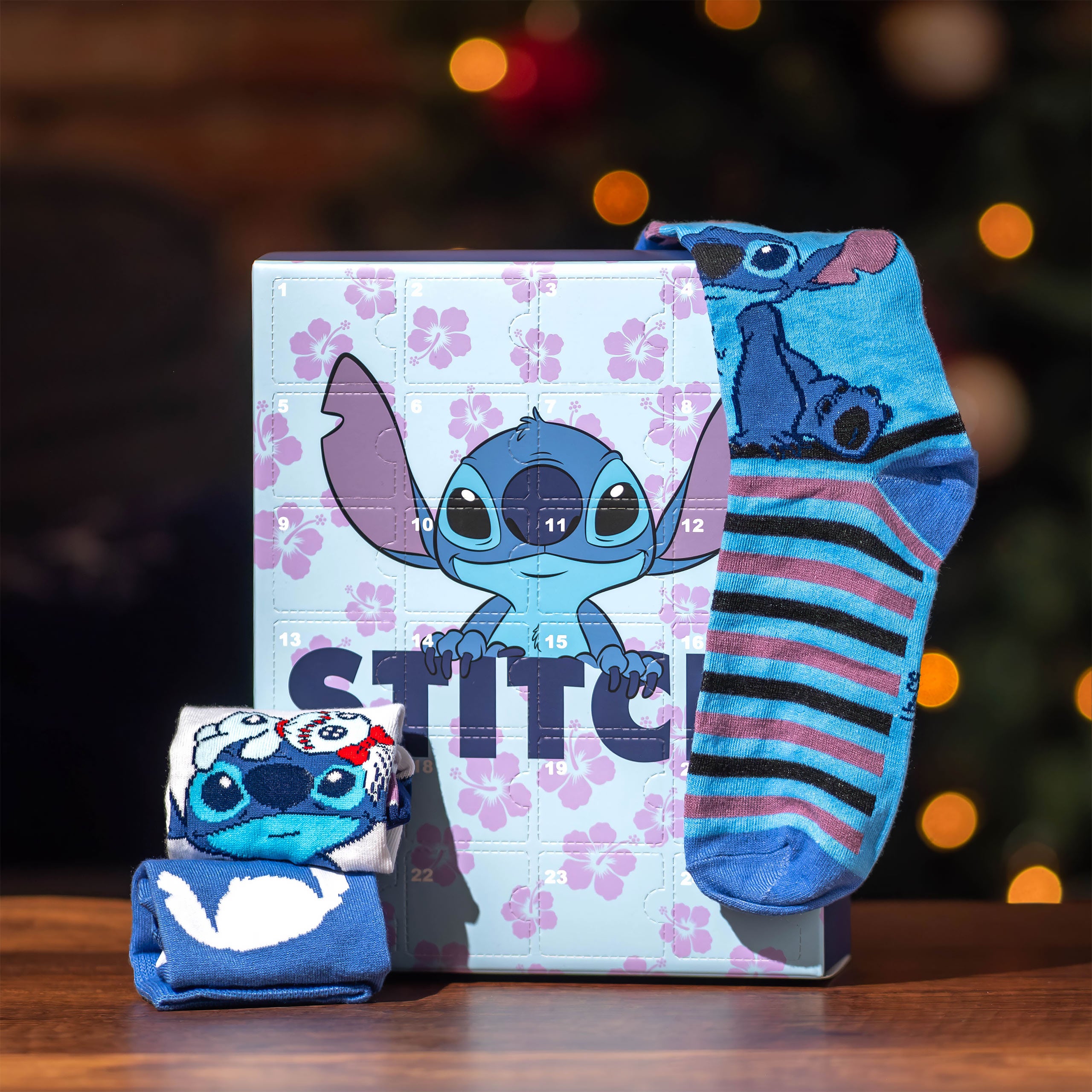 Productafbeelding Stitch Sokken Adventskalender - Lilo & Stitch